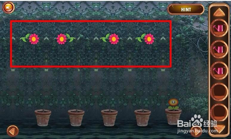 逃出室内花园游戏攻略