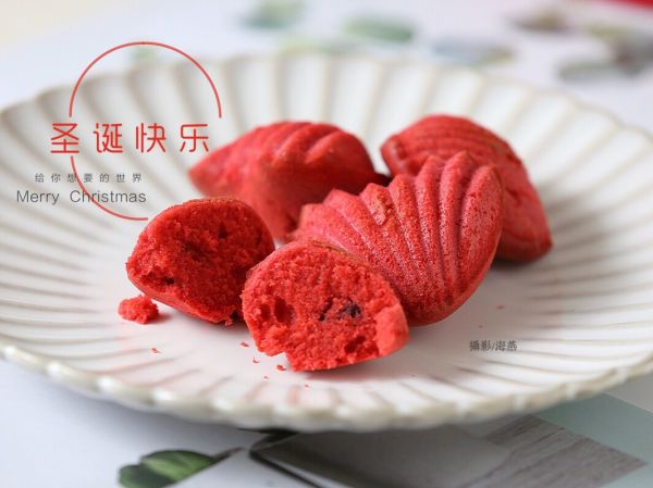 红丝绒大米玛德琳