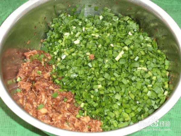 韭菜香菇猪肉饺子馅的做法
