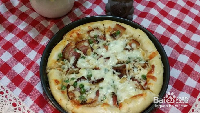 腊肉比萨的做法