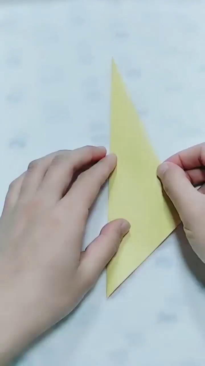 亲子手工小鸟折纸怎么做