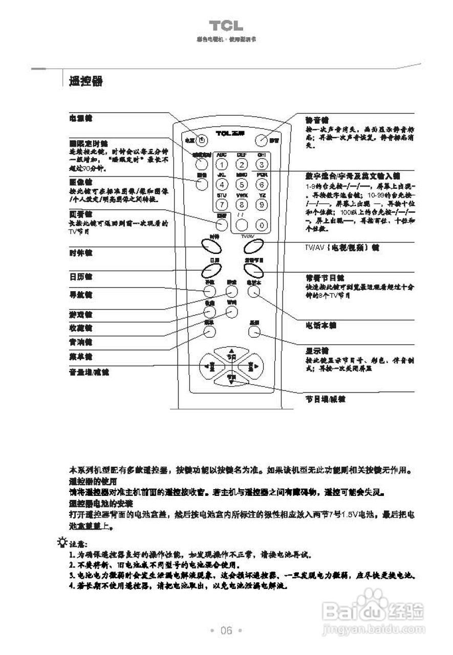 TCL王牌AT34178彩电使用说明书