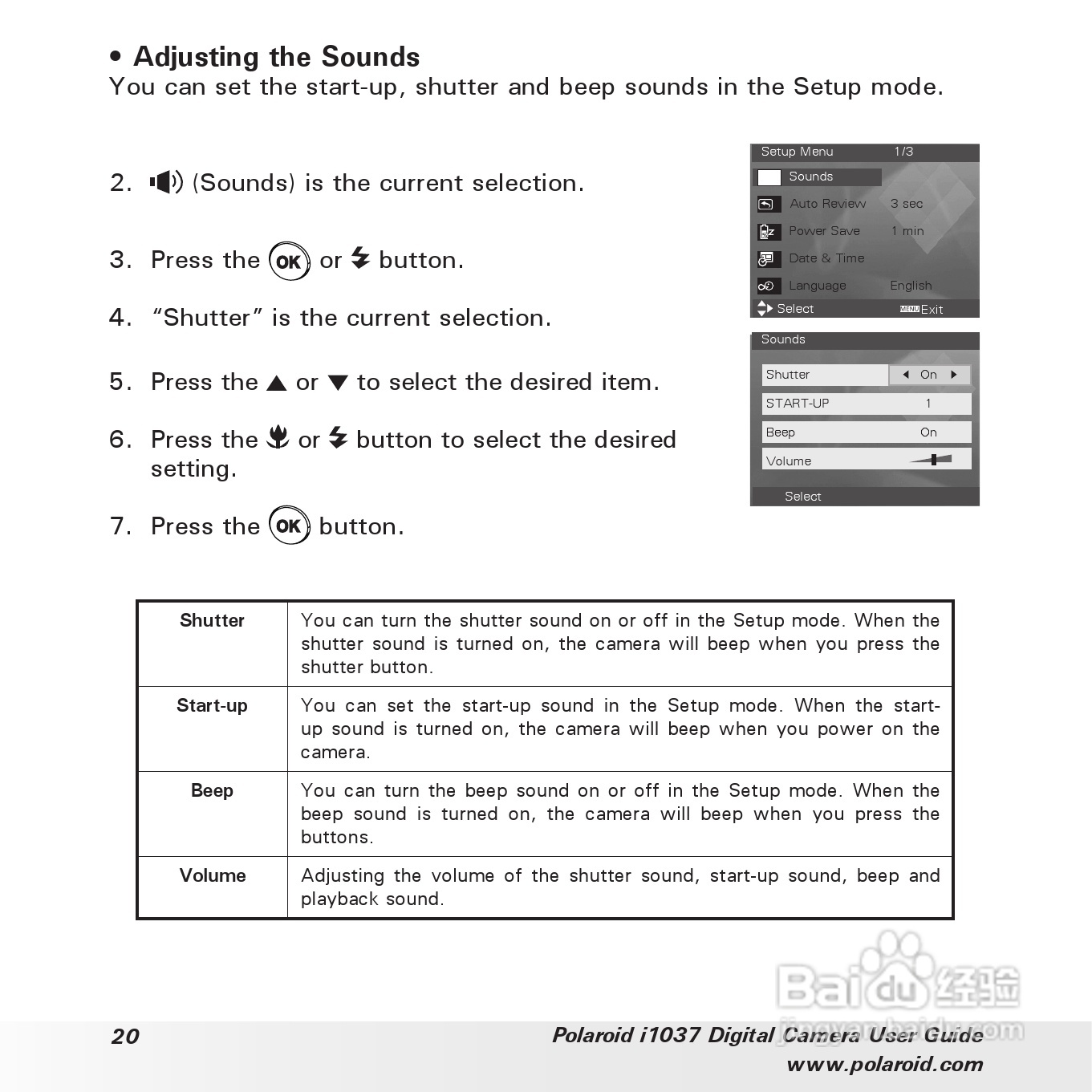 宝丽来Polaroid i1037数码相机使用说明书:[2]