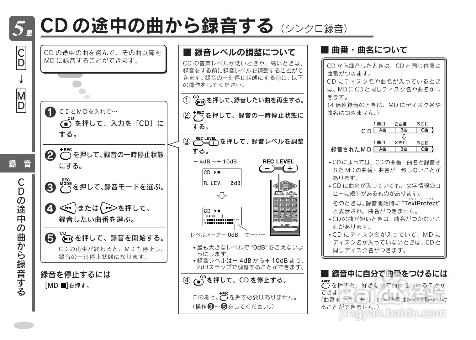 SHARP SD-CX9音响使用说明书:[2]