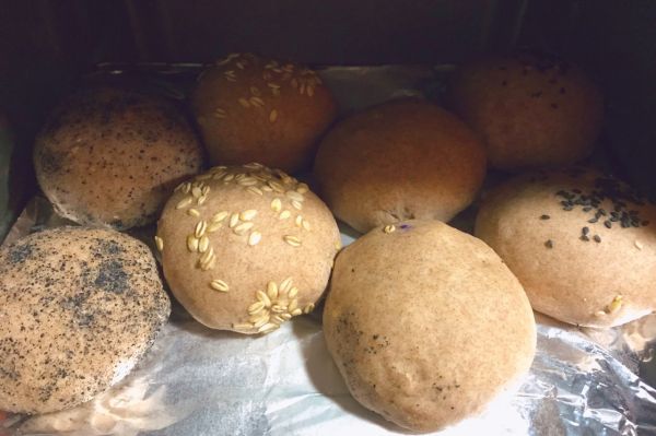 无糖油超饱腹~全麦麻薯小餐包