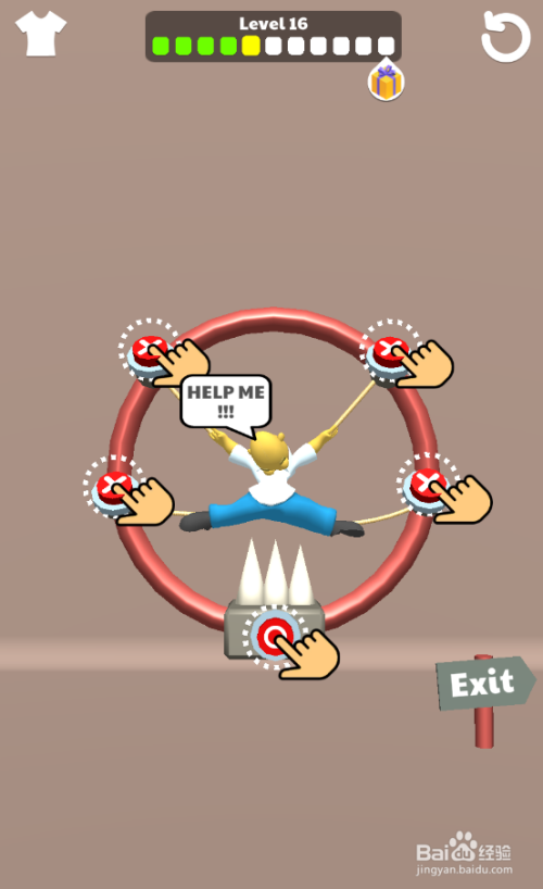 Save The Buddy的Level 16怎样过关