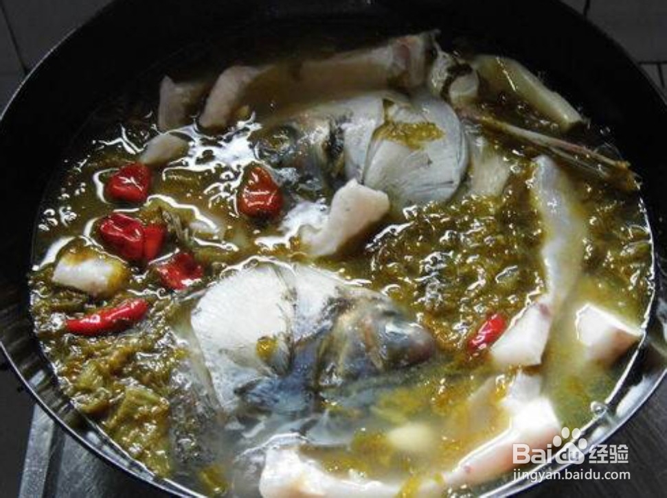 酸菜鱼的经典做法