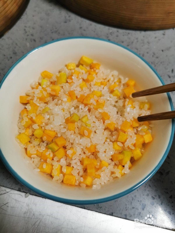 南瓜米饭的做法