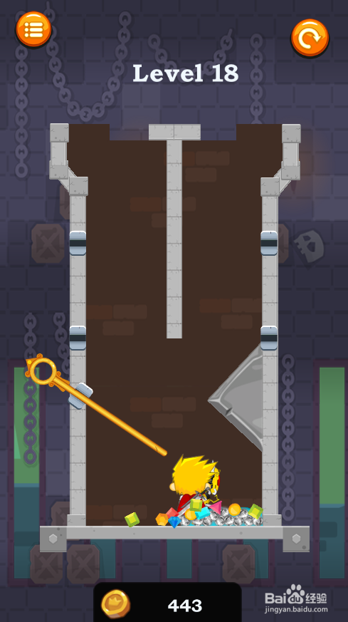 如何通过Caio Hero Rescue的Level 18？