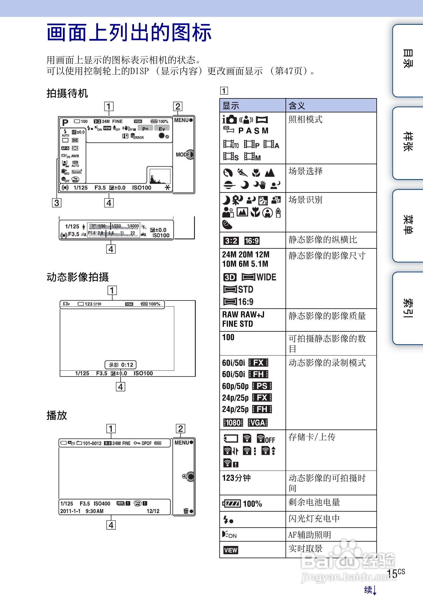 索尼NEX-7数码相机使用说明书:[2]