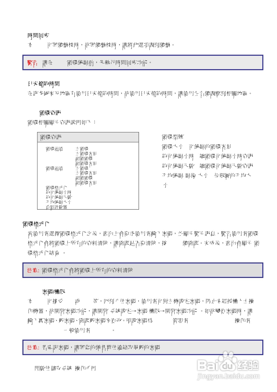 声宝DR-S0839/1639型数位监控录放影机说明书:[2]