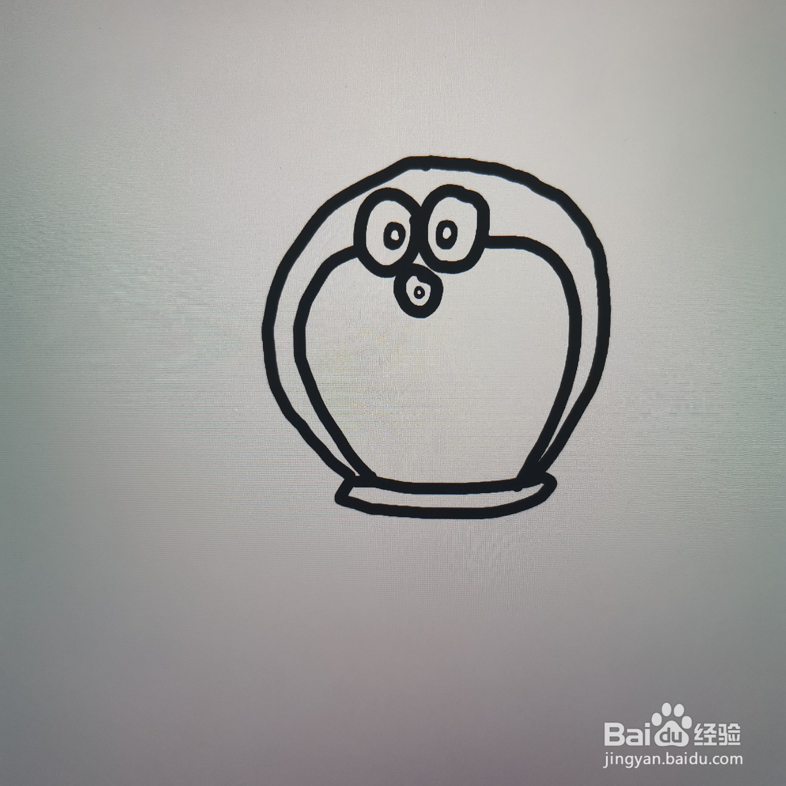 哆啦A梦简笔画怎么画