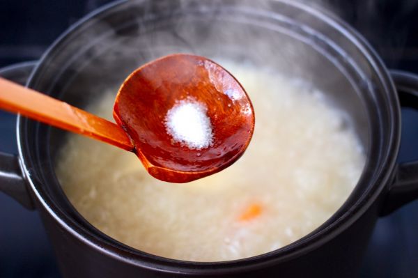 海虾海参砂锅粥