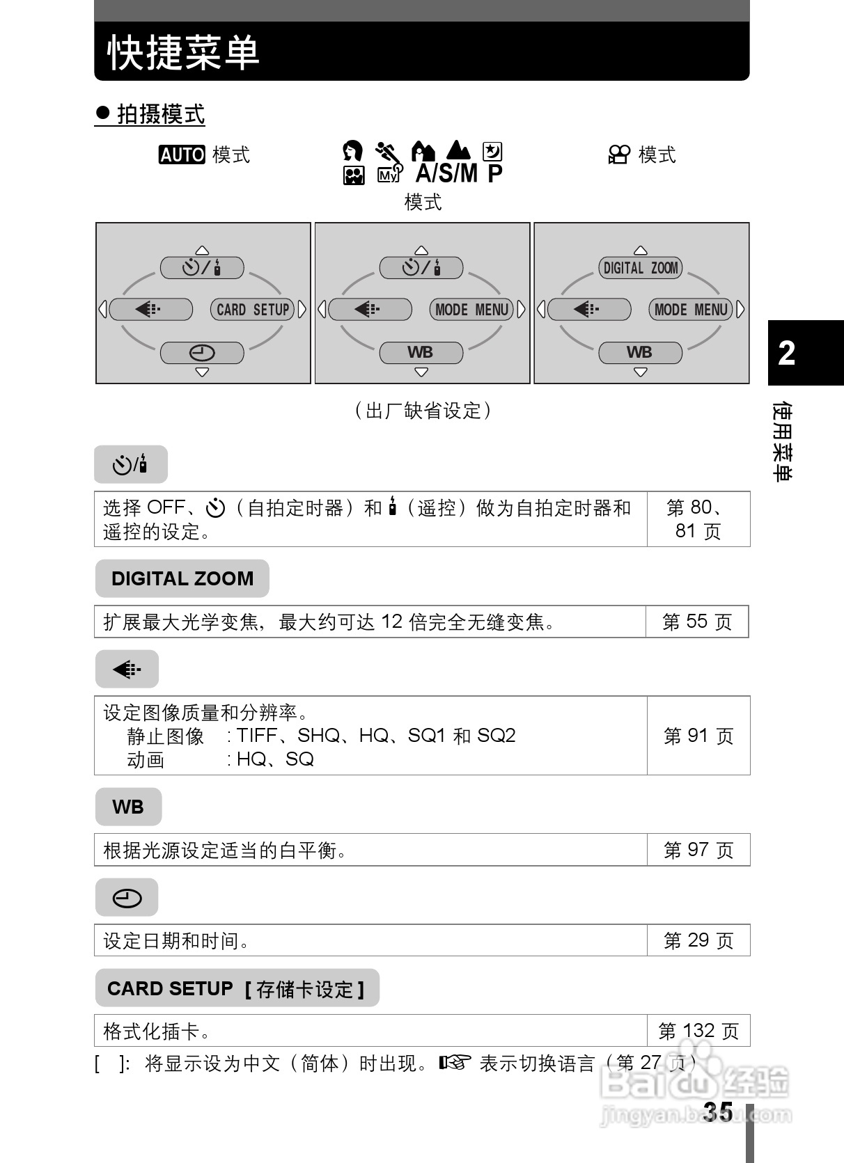 Olympus奥林巴斯C-5000数码相机说明书:[4]