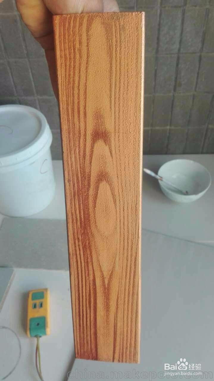 木纹漆施工方法,如何在钢结构上做木纹漆效果