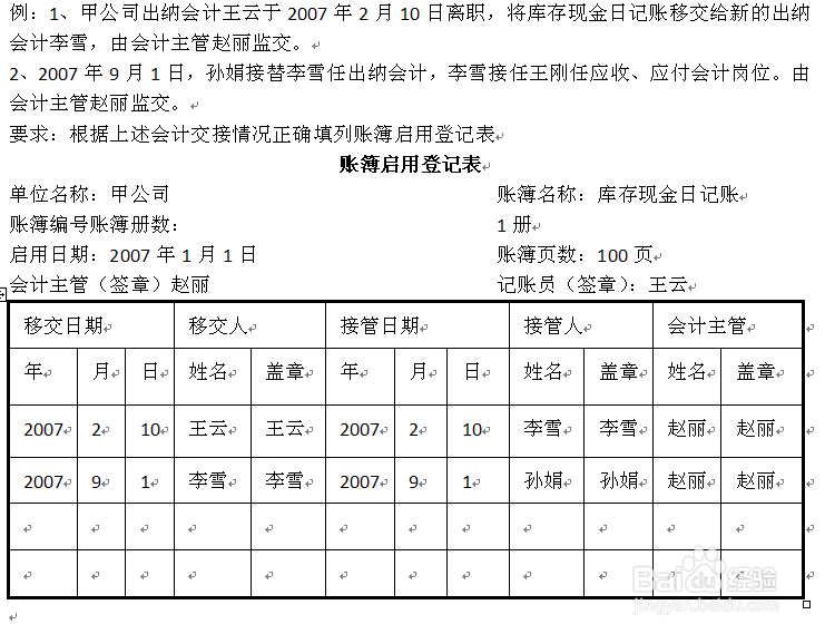 会计基础：[15]5.2会计账簿内容