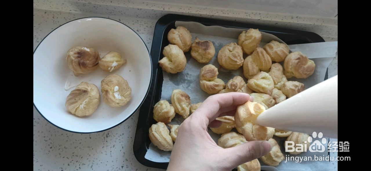 奶油泡芙的做法