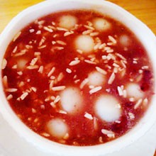 教你怎么做酒酿赤豆元宵