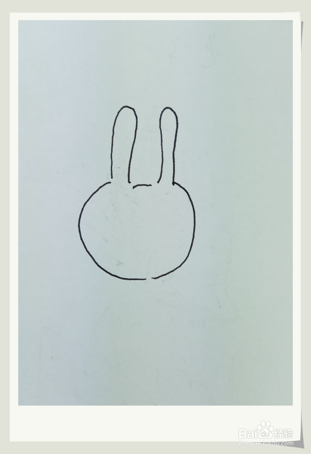 怎样画钢笔画“小兔宝宝”