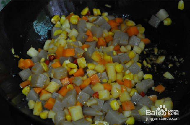 如何制作五彩魔芋丁