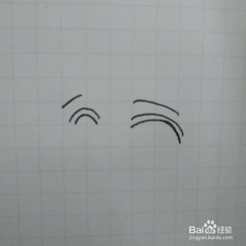 漫画惊讶的面部表情是怎么画的 百度经验