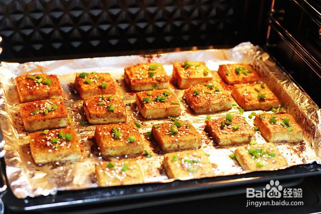 风味烤豆腐的做法