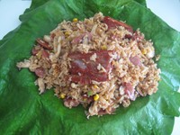 有封味的荷叶饭 好吃停不下来