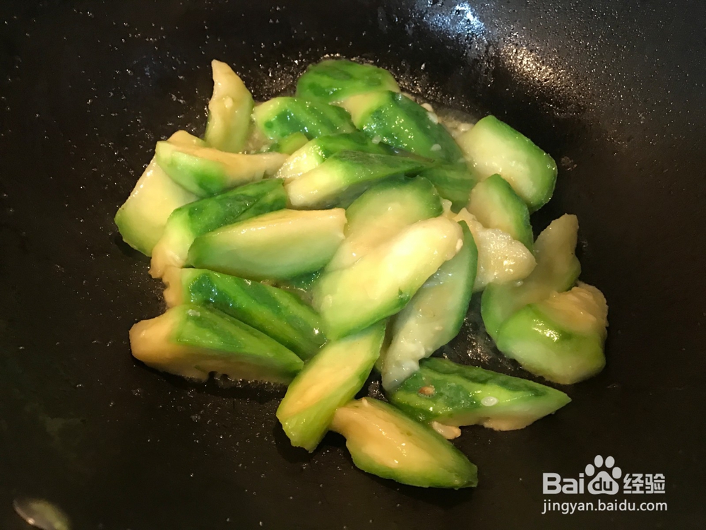 快手炒丝瓜的做法