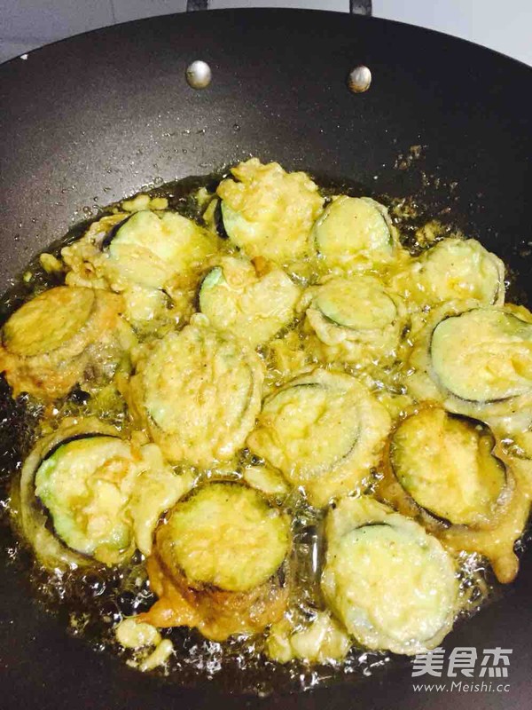 炸茄盒的家常做法