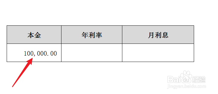 年利率怎么计算月息