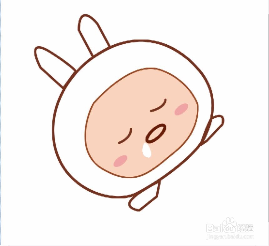 PS睡着的小兔兔