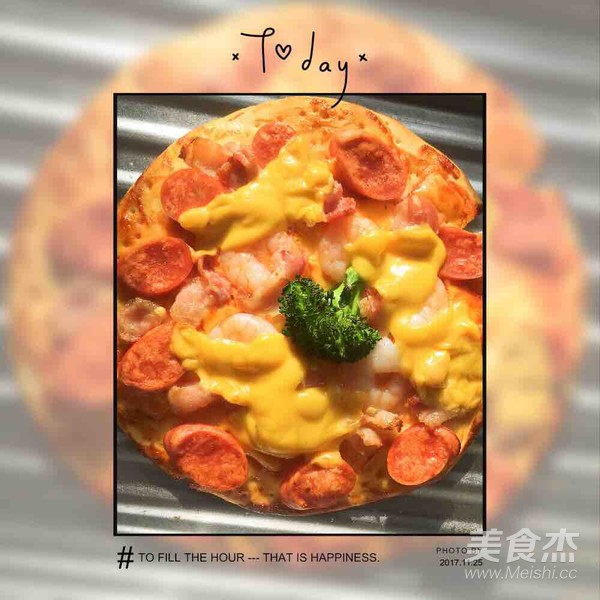 爱心披萨的做法