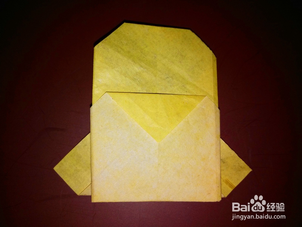 小朋友学折纸——小企鹅