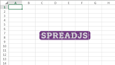 设置SpreadJS表格控件的背景