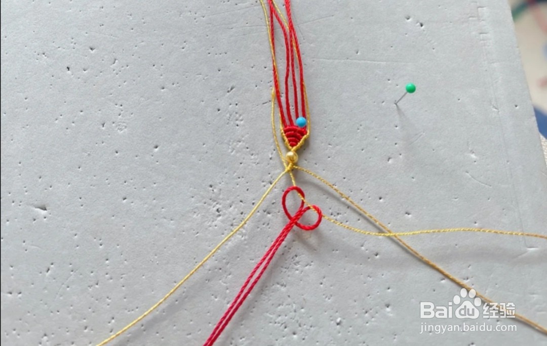 在逃公主手绳教程