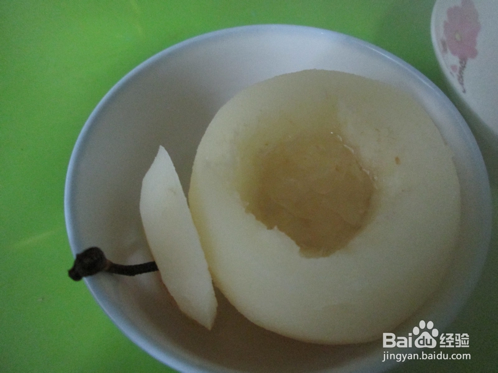 清蒸冰糖雪梨的做法