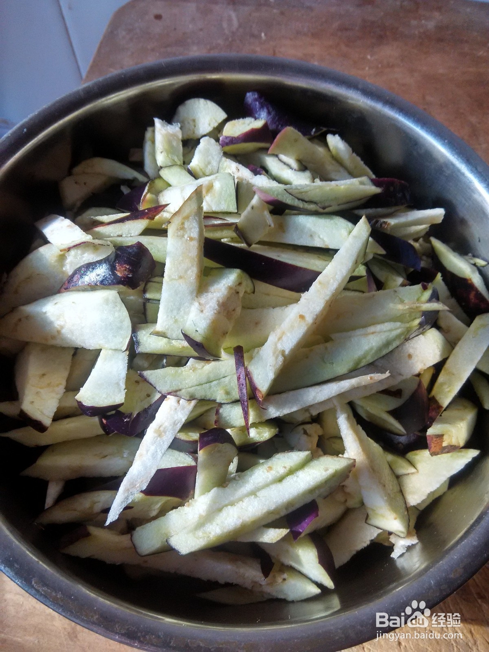 洋葱丝炒茄子丝