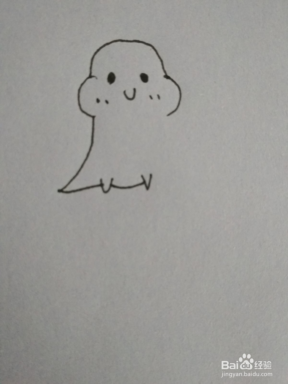 如何画出小恐龙