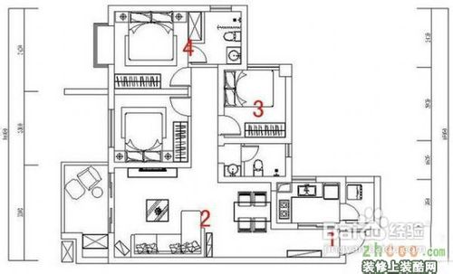 北辰美庐126平简约三居舒适生活装修经验