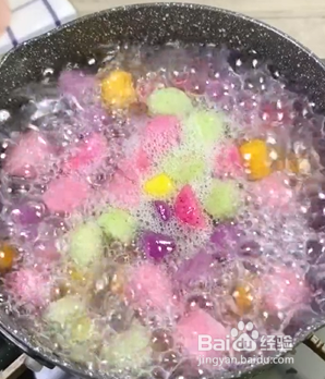 如何自制Q弹多彩芋圆？
