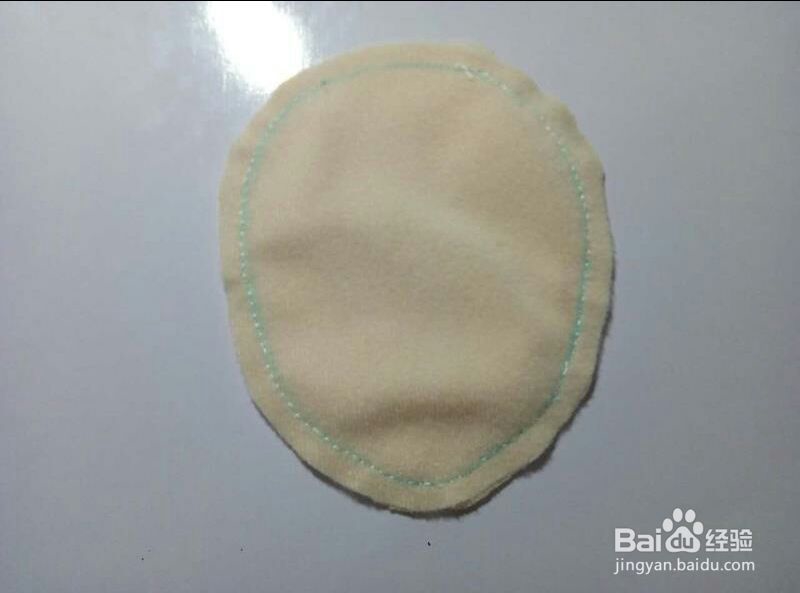 布艺娃娃头部的制作教程