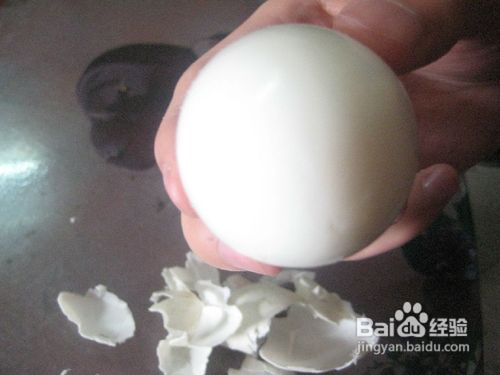 怎样剥鸭蛋外壳