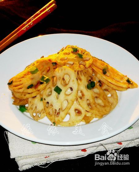 莲藕的12个花样做法----酱香藕片