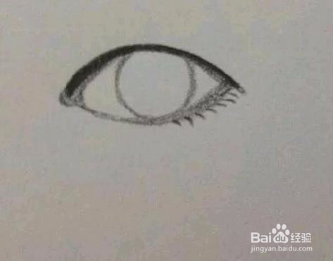 初学者怎们画眼睛呢