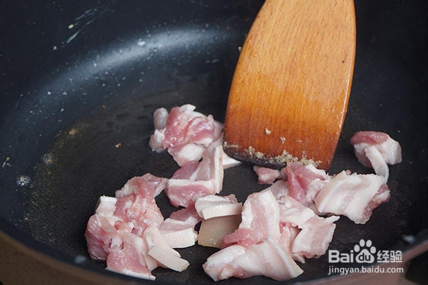 香浓的泡菜五花肉蛋蟹柳