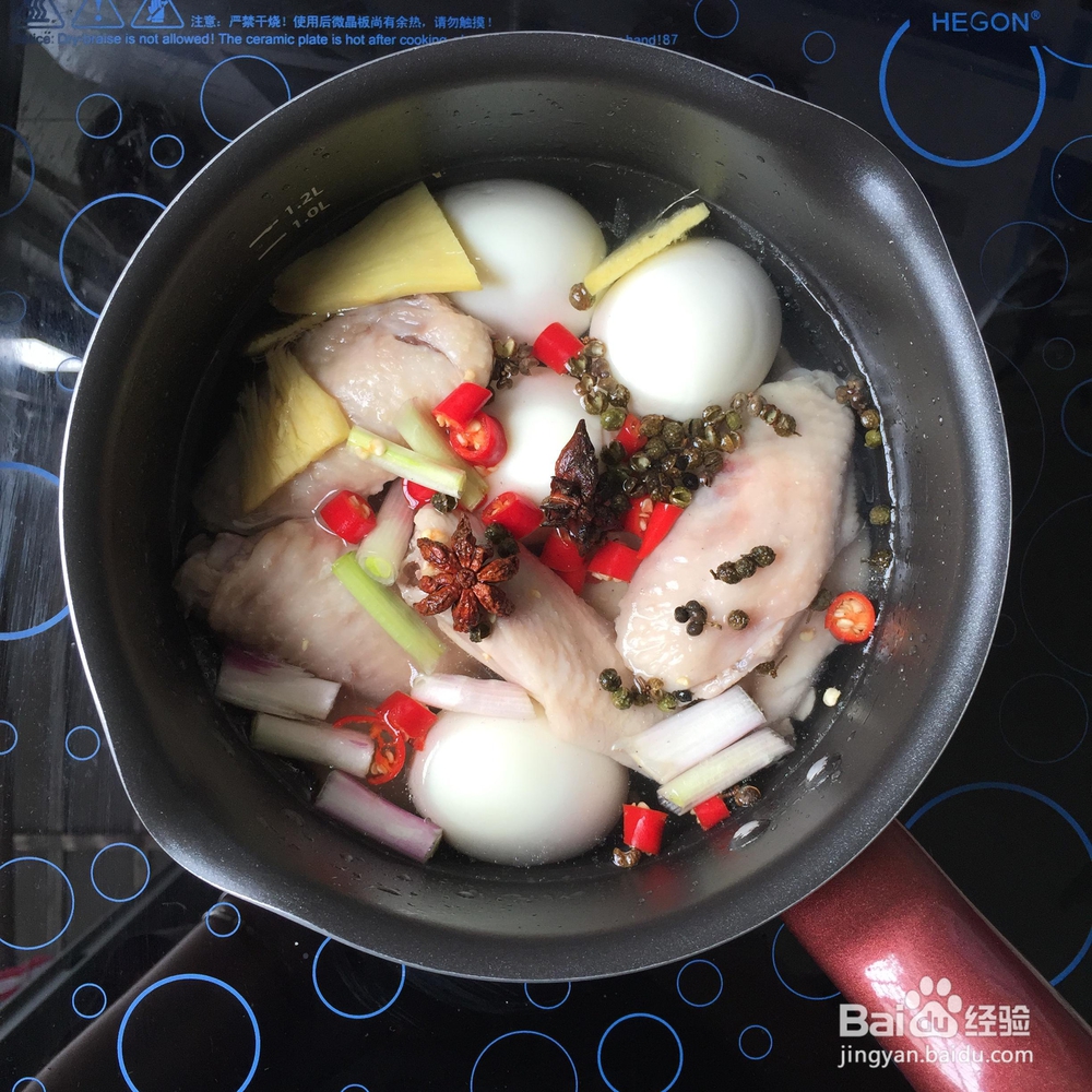 非常简单的乡巴佬卤鸡蛋