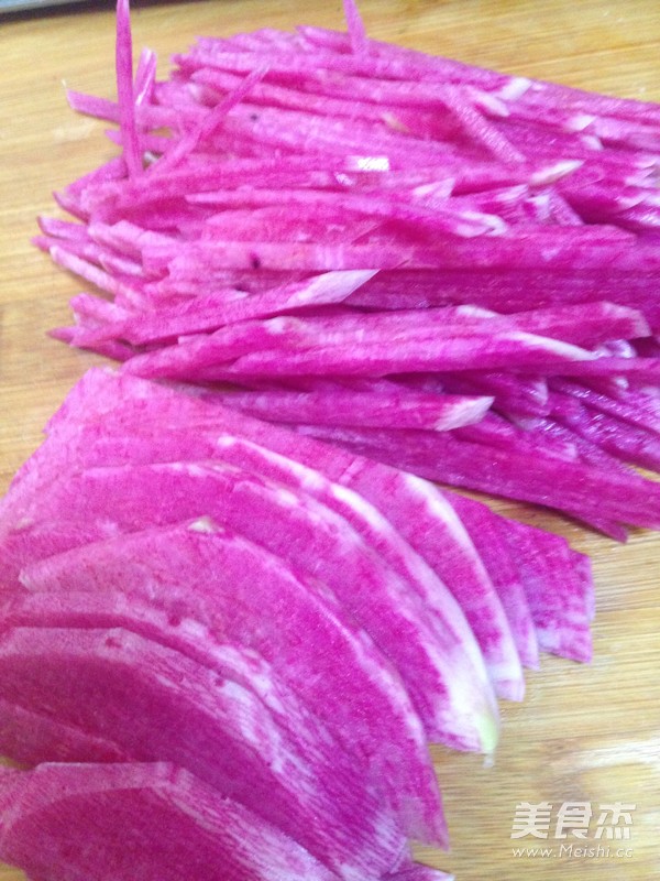 柠香糖醋萝卜丝