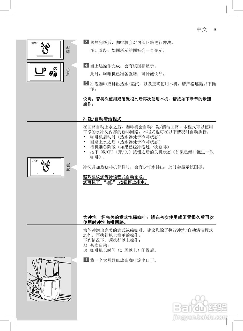 飞利浦HD8751全自动咖啡机使用说明书:[1]