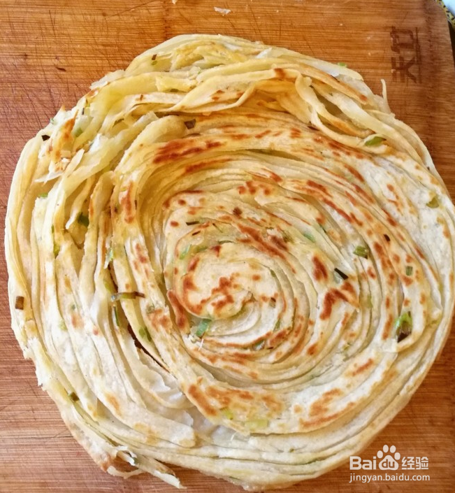 香葱手抓饼的做法