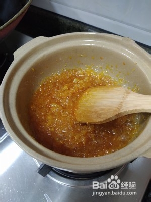 自制化痰止咳橙子酱